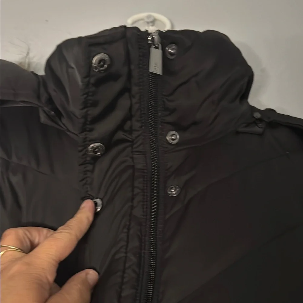 Reaction Kenneth Cole Black Insulated Puffer Coat